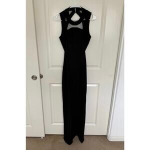 NWT Issey Miyake Archive Minimalism Netted Cut Out Architectural Column Dress M